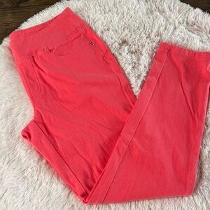 Belle by Kim Gravel Coral Ankle Pants